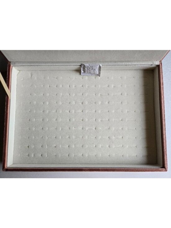 Box Jewelry - 100 Slots Ring Box Storage Organizer Jewelry Tray with Lid for Rings